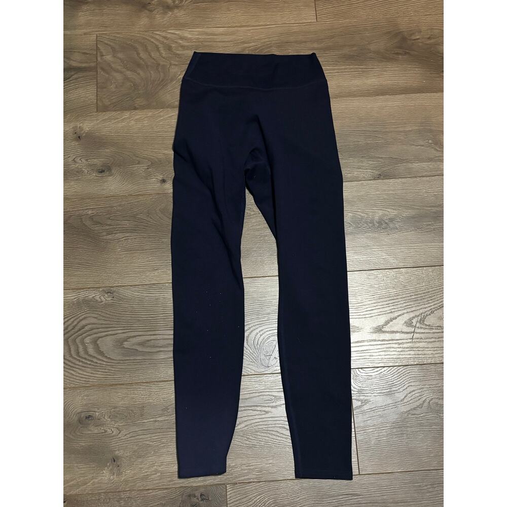 437 Four Three Seven Navy High Rise Leggings Women’s Medium M - Picture 4 of 5